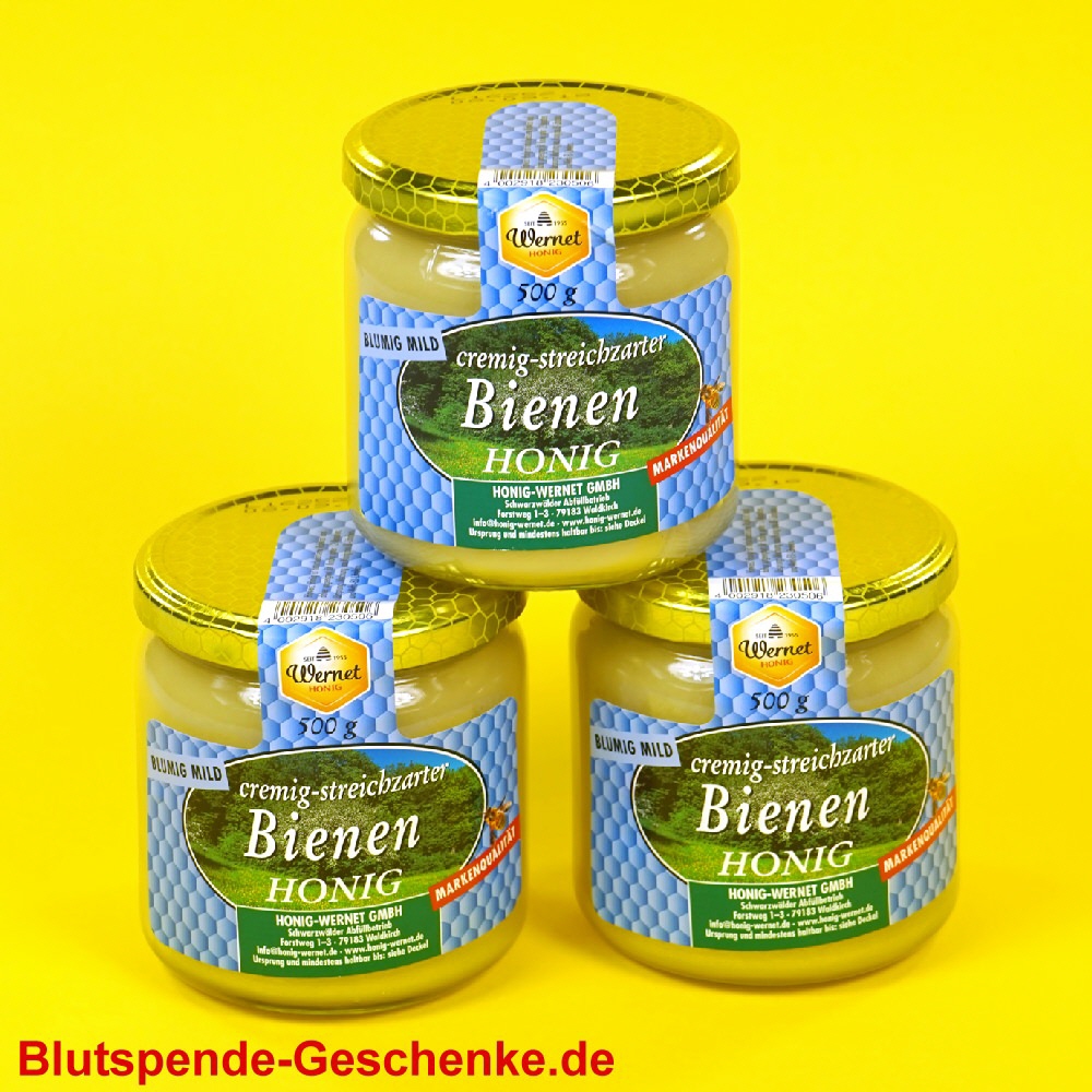Bl&uuml;tenhonig ger&uuml;hrt 500 g
