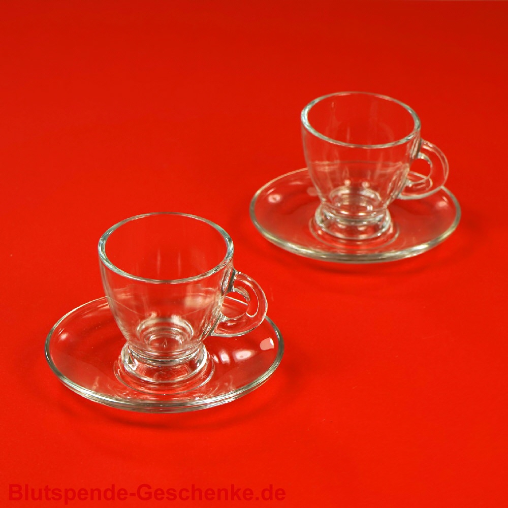 Glas-Espressotassen 2er-Set