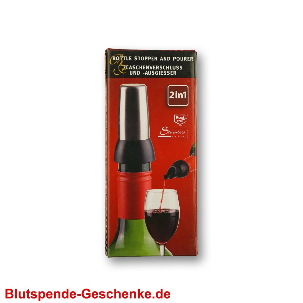 Flaschenverschluss mit Ausgie&szlig;er