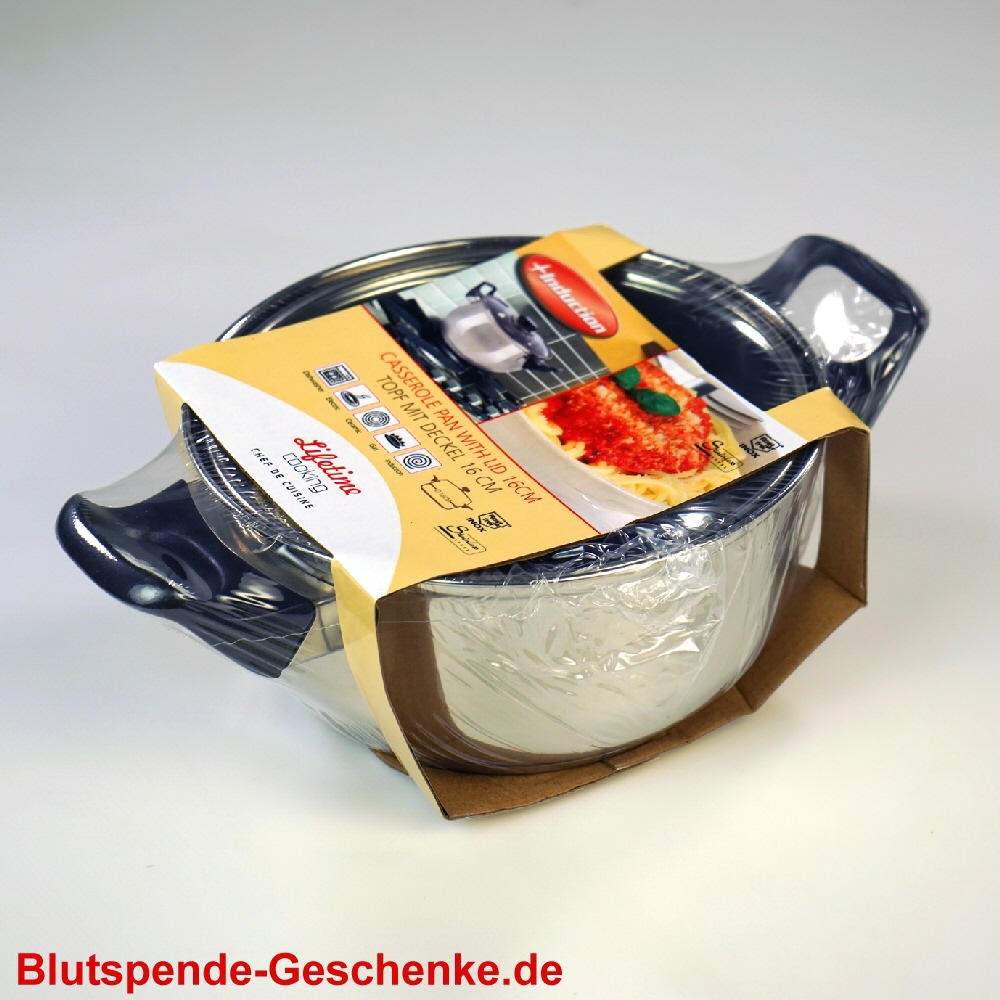 Kochtopf mit Glasdeckel