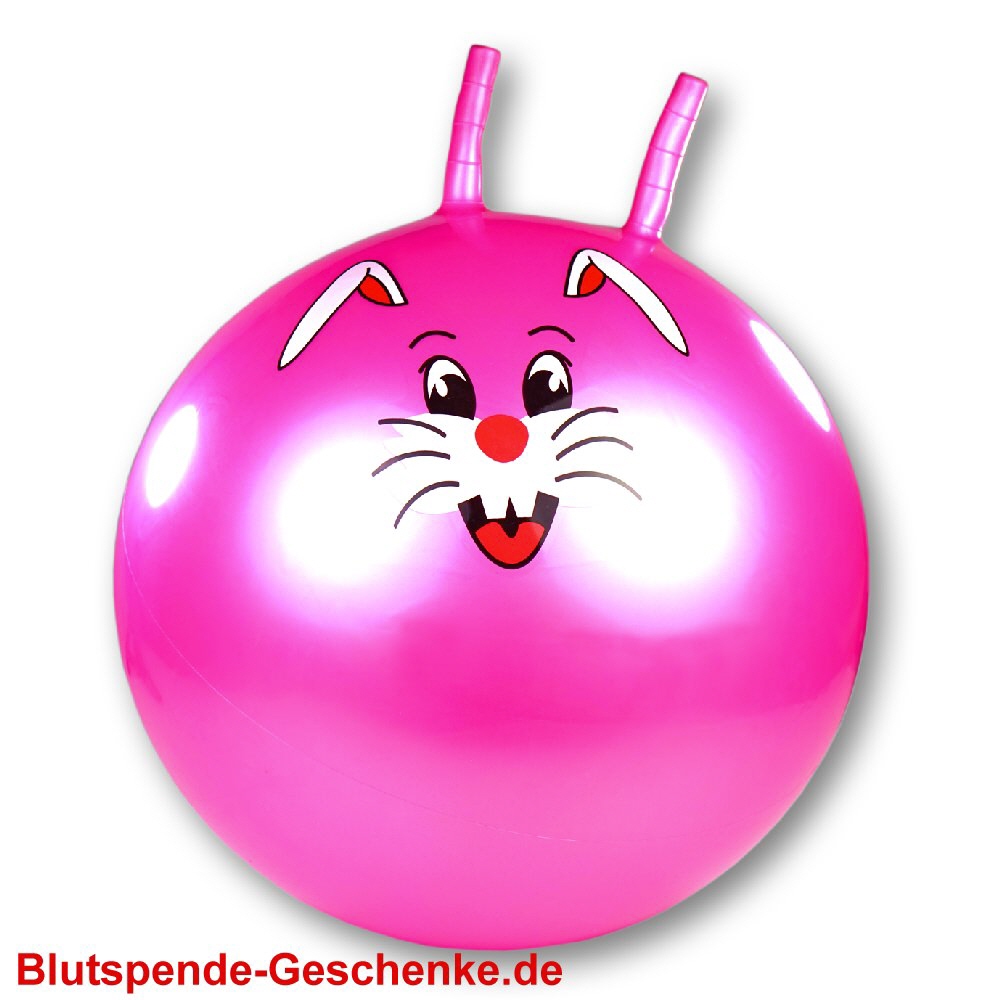 H&uuml;pfball mit Tiergesicht