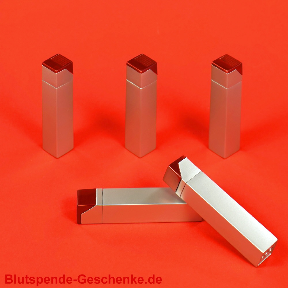 Feuerzeuge Rot Metallic