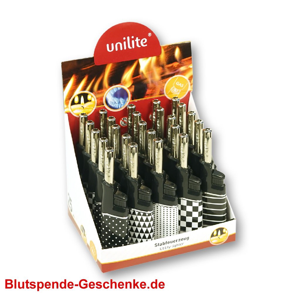 Stabfeuerzeuge Black and White