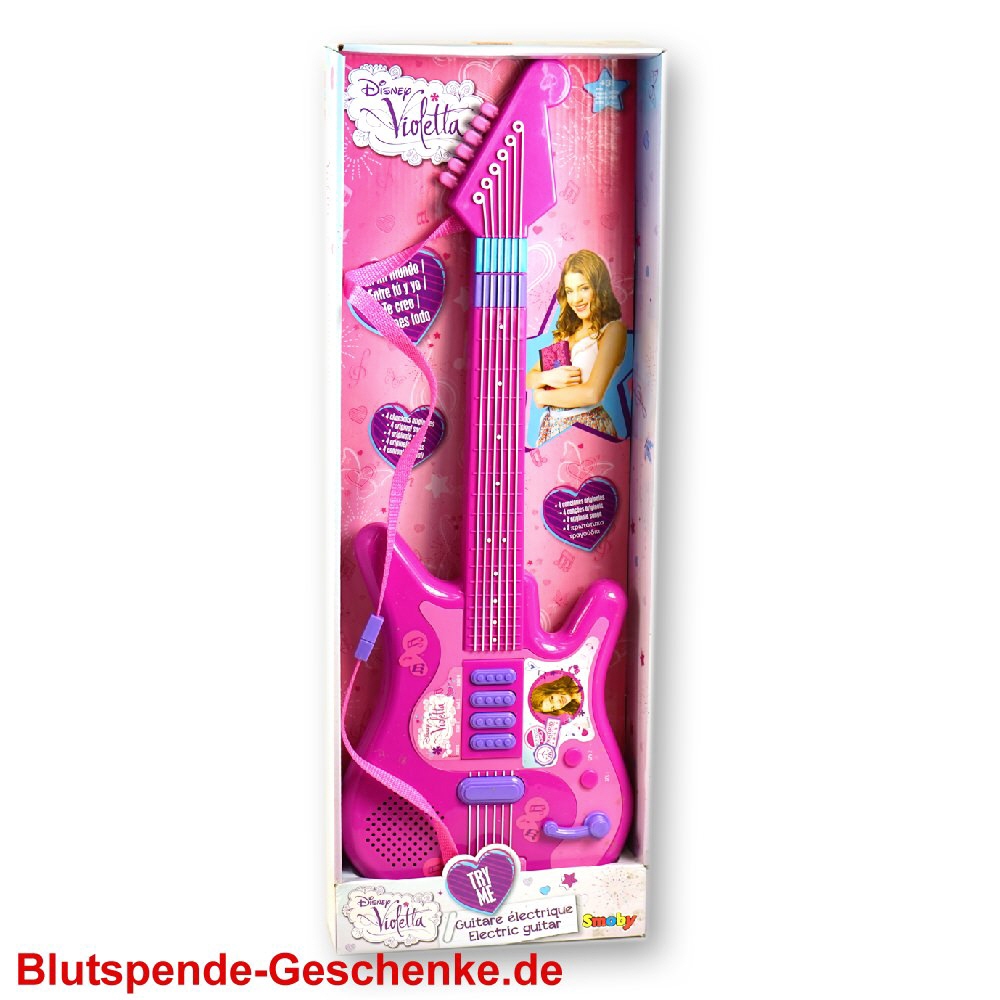 TreuePr&auml;sent Violetta E-Gitarre