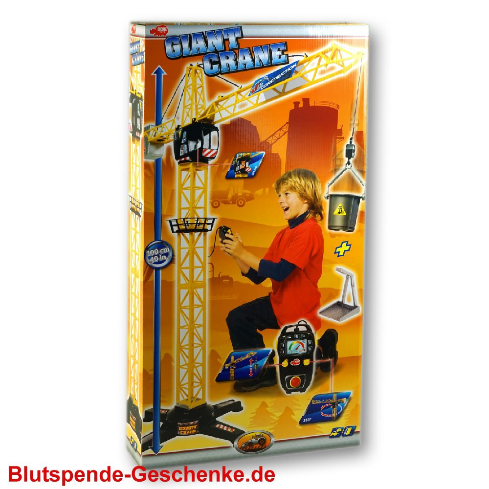 TreuePr&auml;sent Spielzeug Baukran