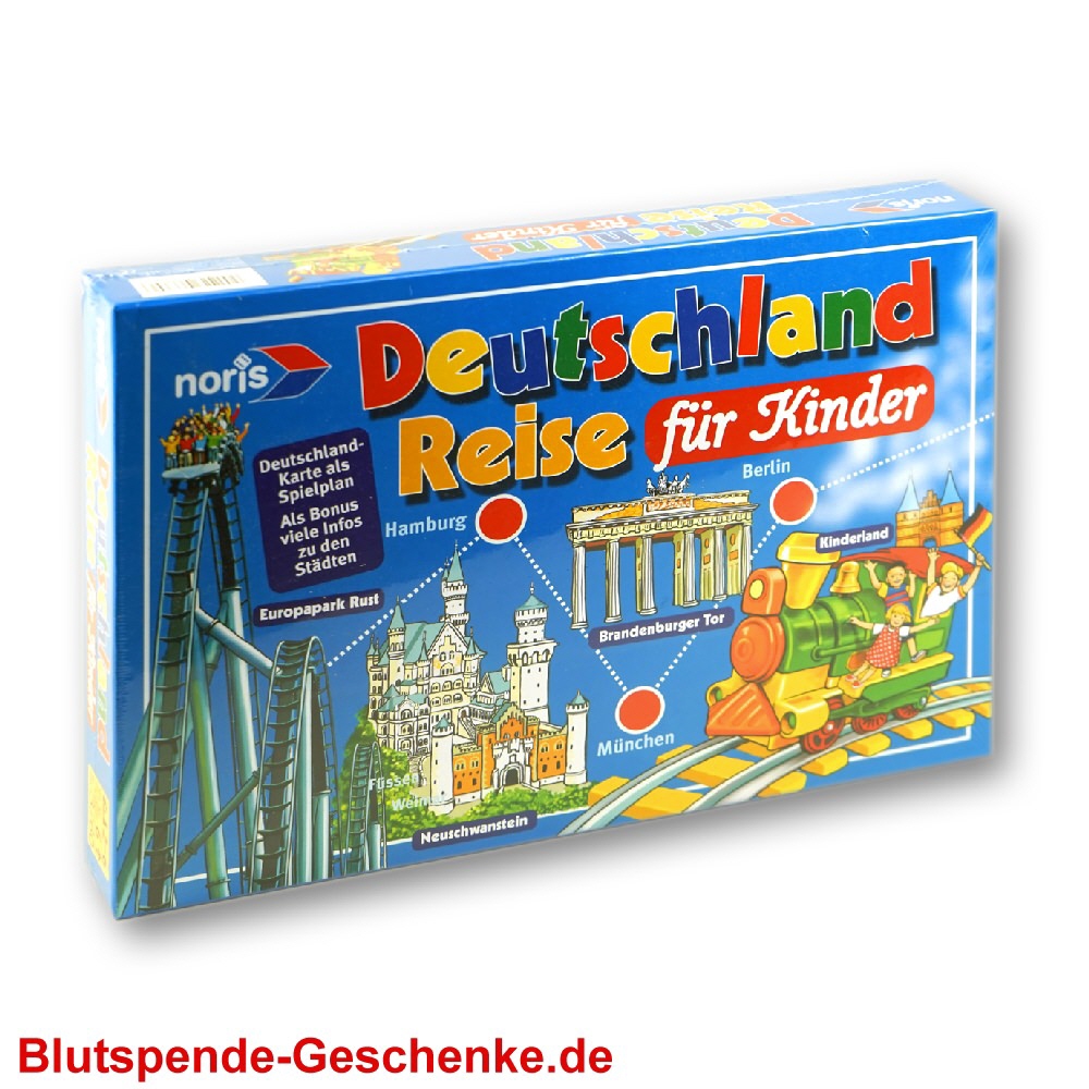 TreuePräsent Deutschlandreise Kinder Spiel