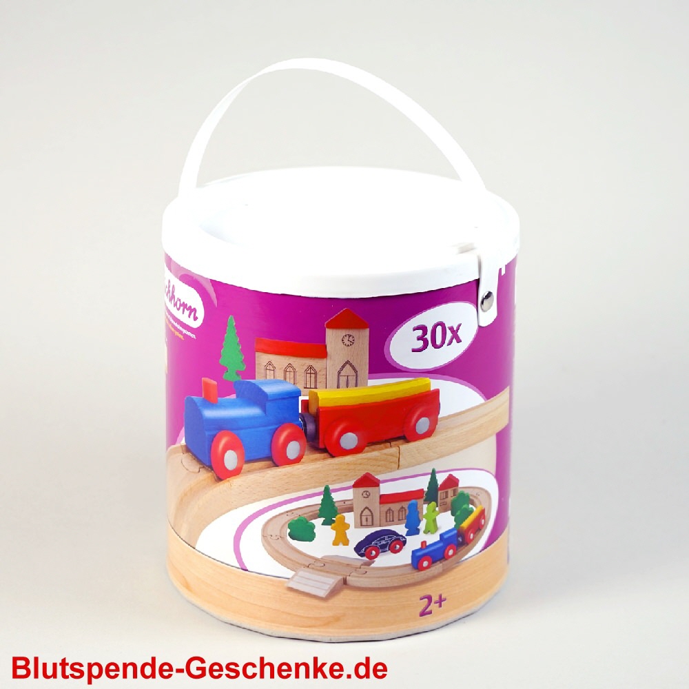 TreuePr&auml;sent Holzbahn
