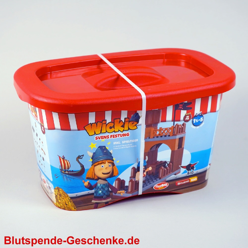 TreuePr&auml;sent Wickie Festung Spielbox
