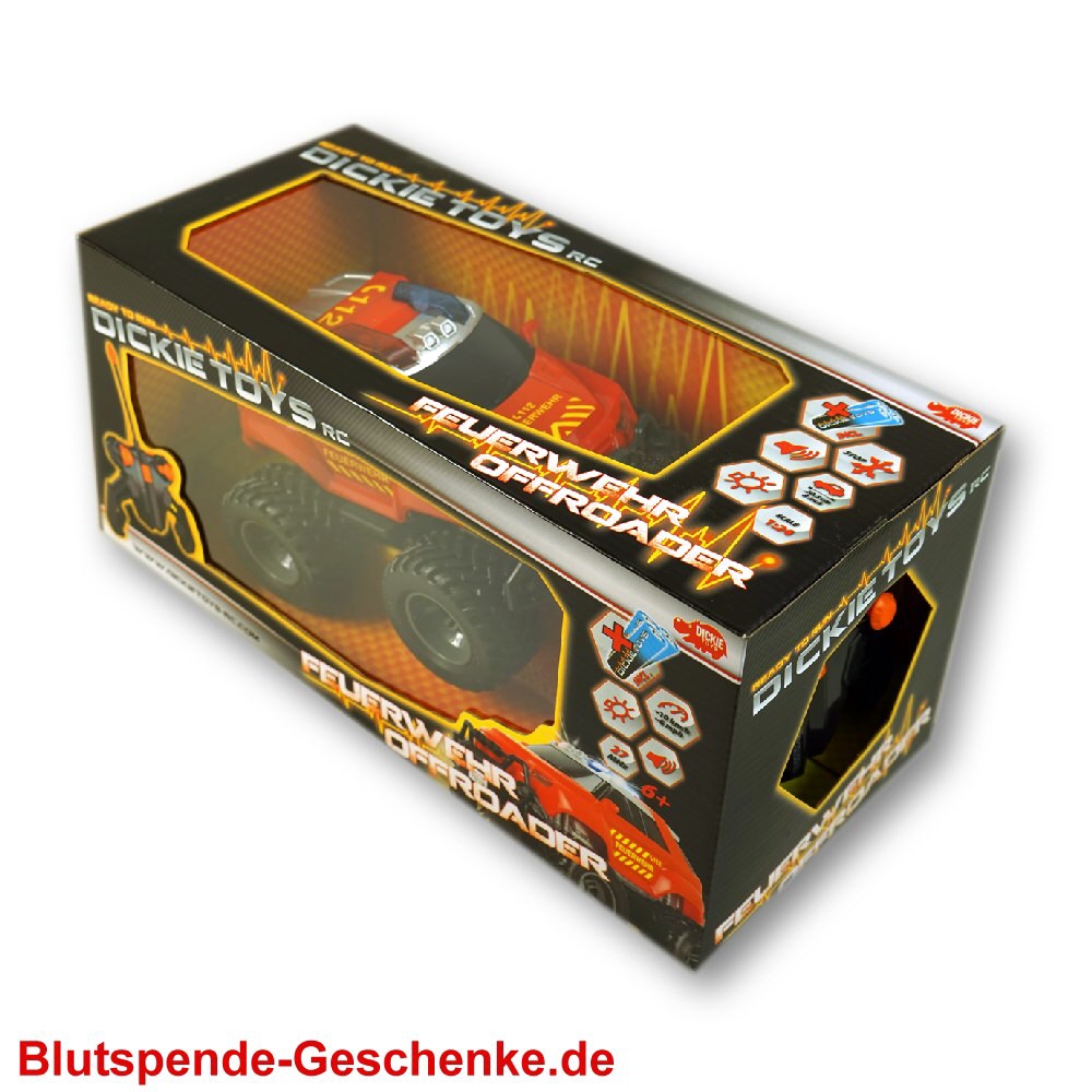 TreuePr&auml;sent Feuerwehr mit Fernsteuerung