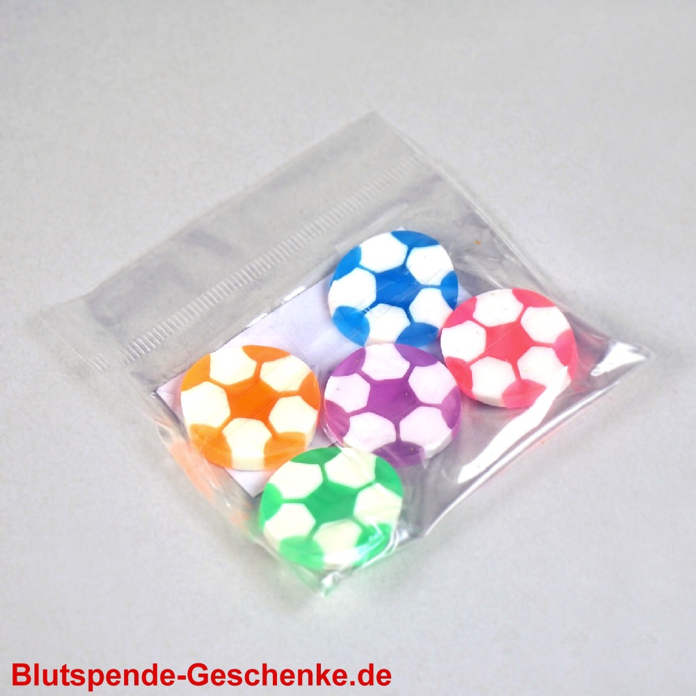 TreuePr&auml;sent Fu&szlig;ball Radiergummis