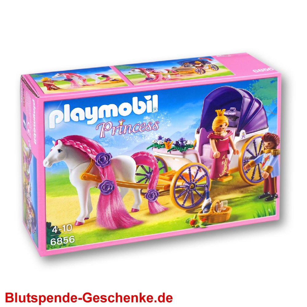 Playmobil K&ouml;nigspaar in Kutsche