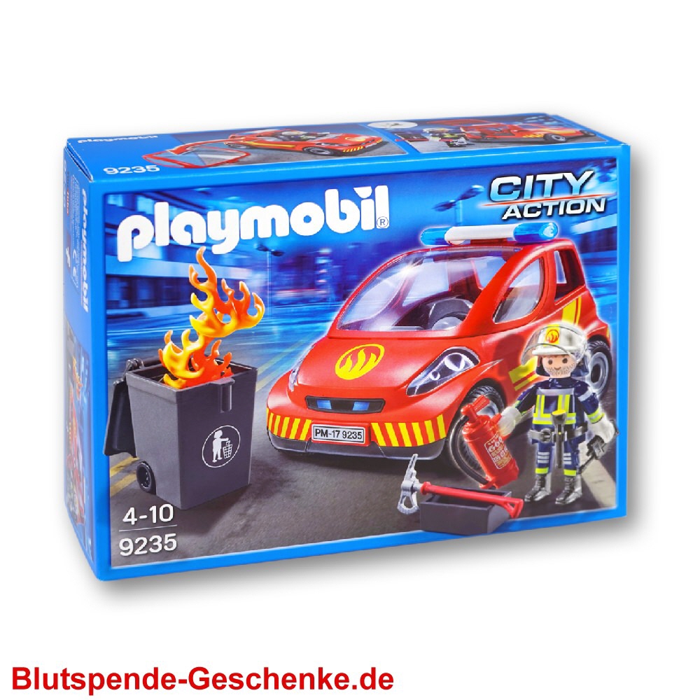 Playmobil Feuerwehr Einsatzfahrzeug