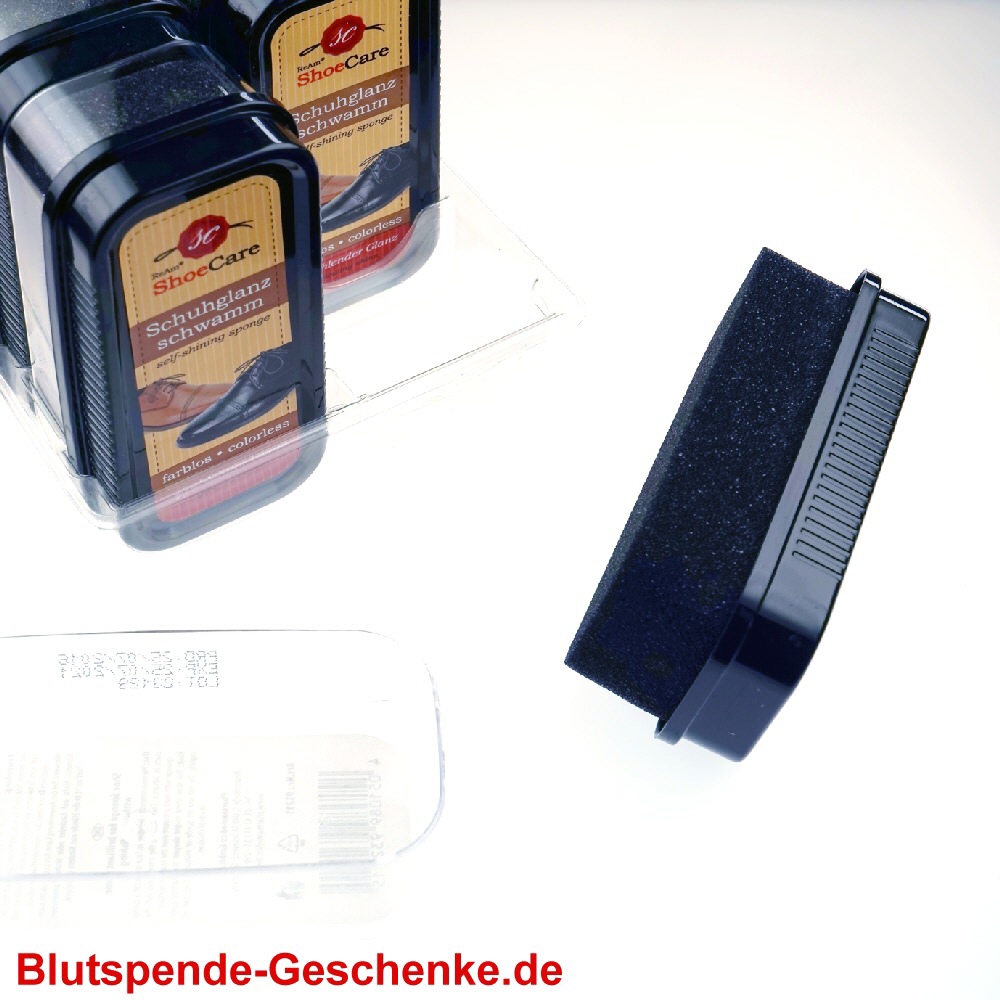 Schuhputzschwamm farblos
