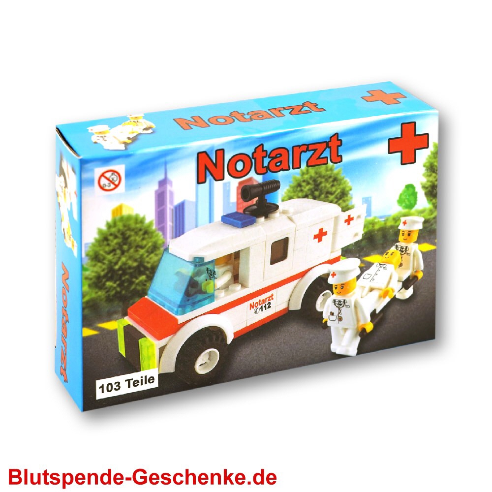 TreuePr&auml;sent Spiel-Set Notarzt