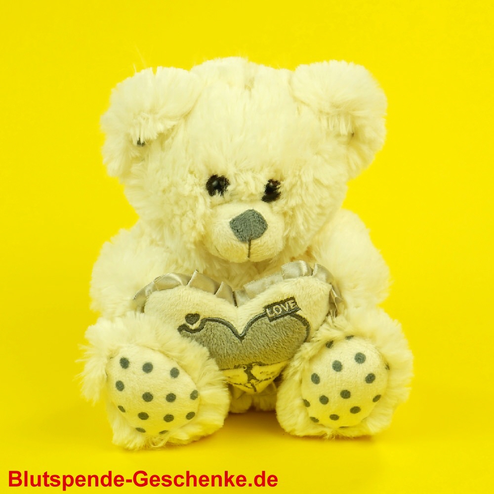 Pl&uuml;schb&auml;r mit Herz