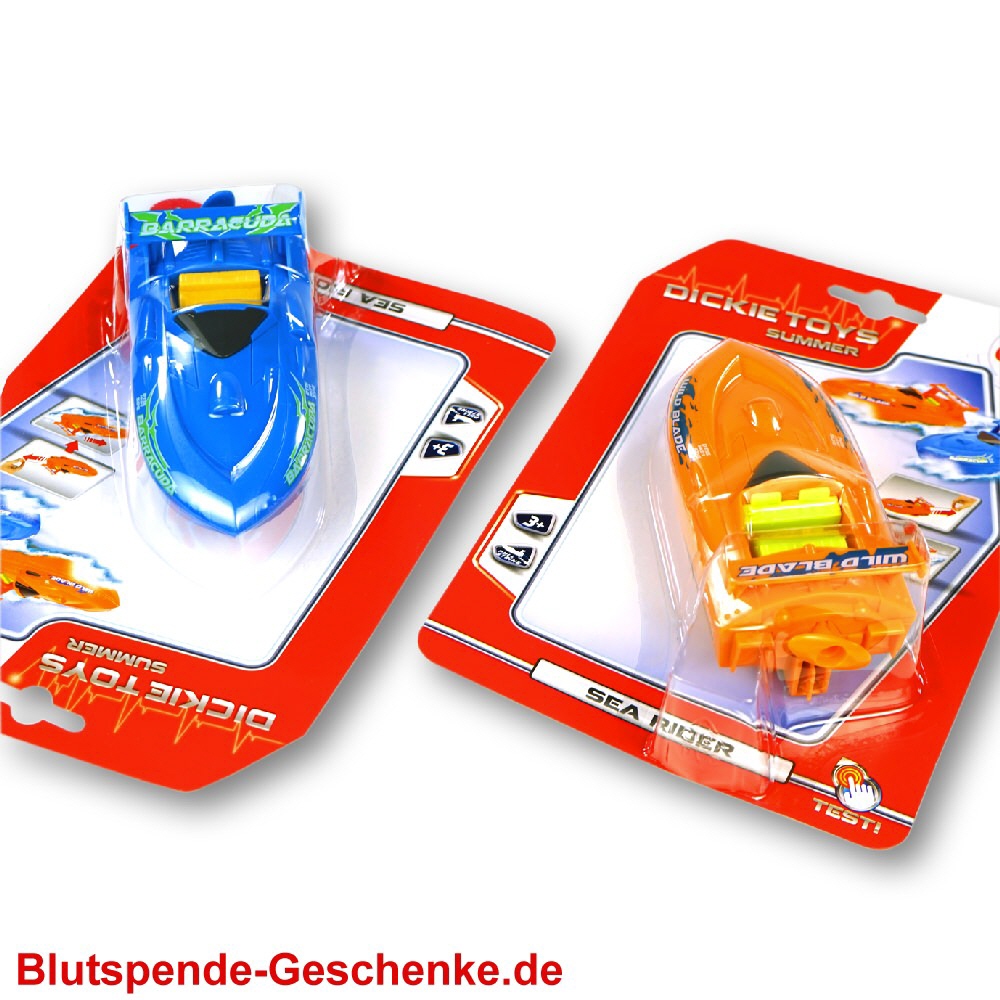 Aufzieh-Schnellboote