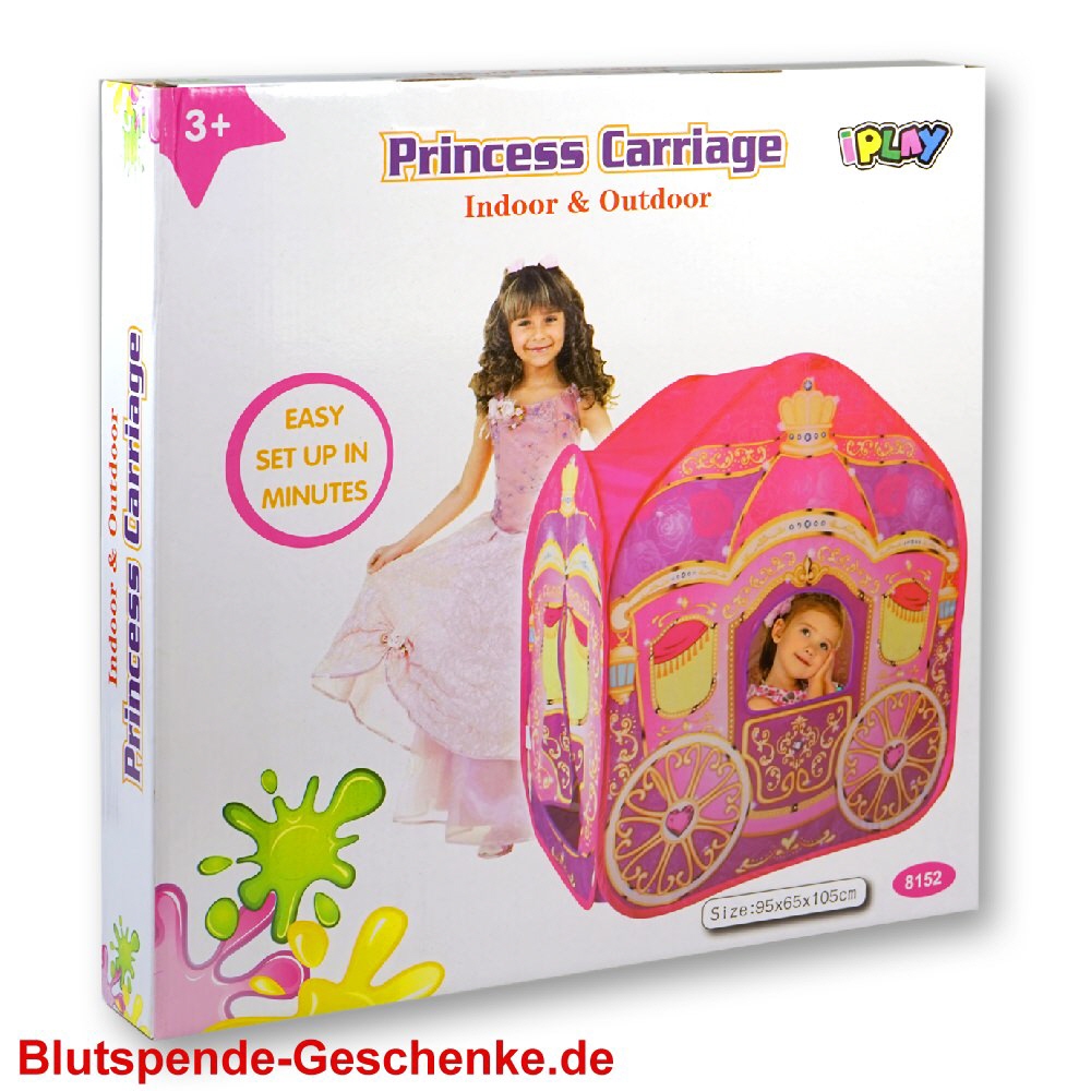 Spielzelt Prinzessinnen-Kutsche