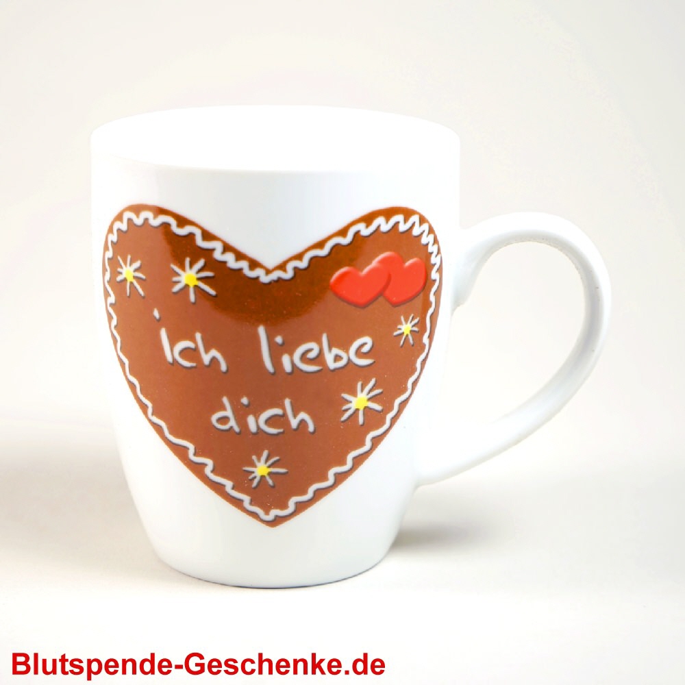 TreuePr&auml;sent Herz-Kaffeebecher