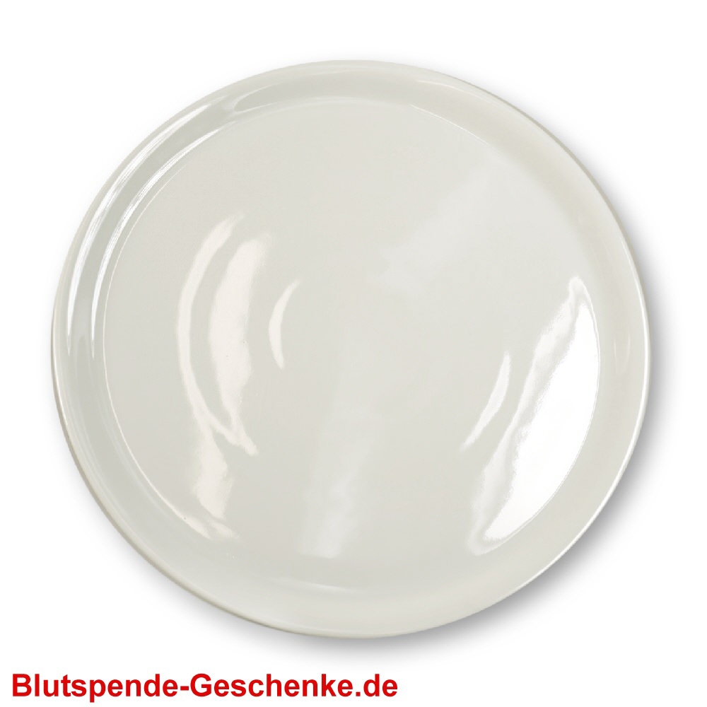 TreuePr&auml;sent Pizza-Teller 31 cm wei&szlig;