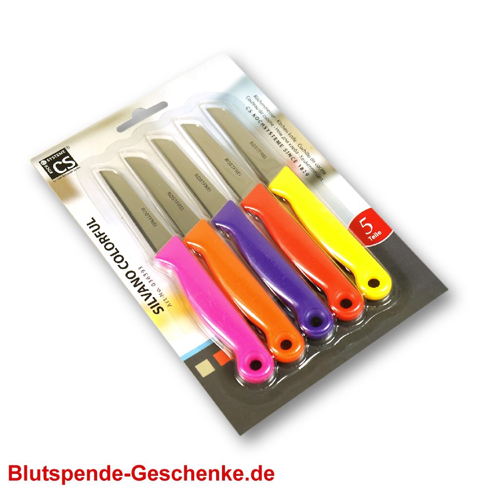 TreuePr&auml;sent K&uuml;chenmesserset 5-teilig