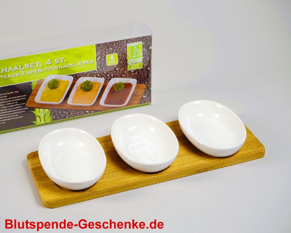 TreuePr&auml;sent Servierschalen f&uuml;r Snacks & Dips