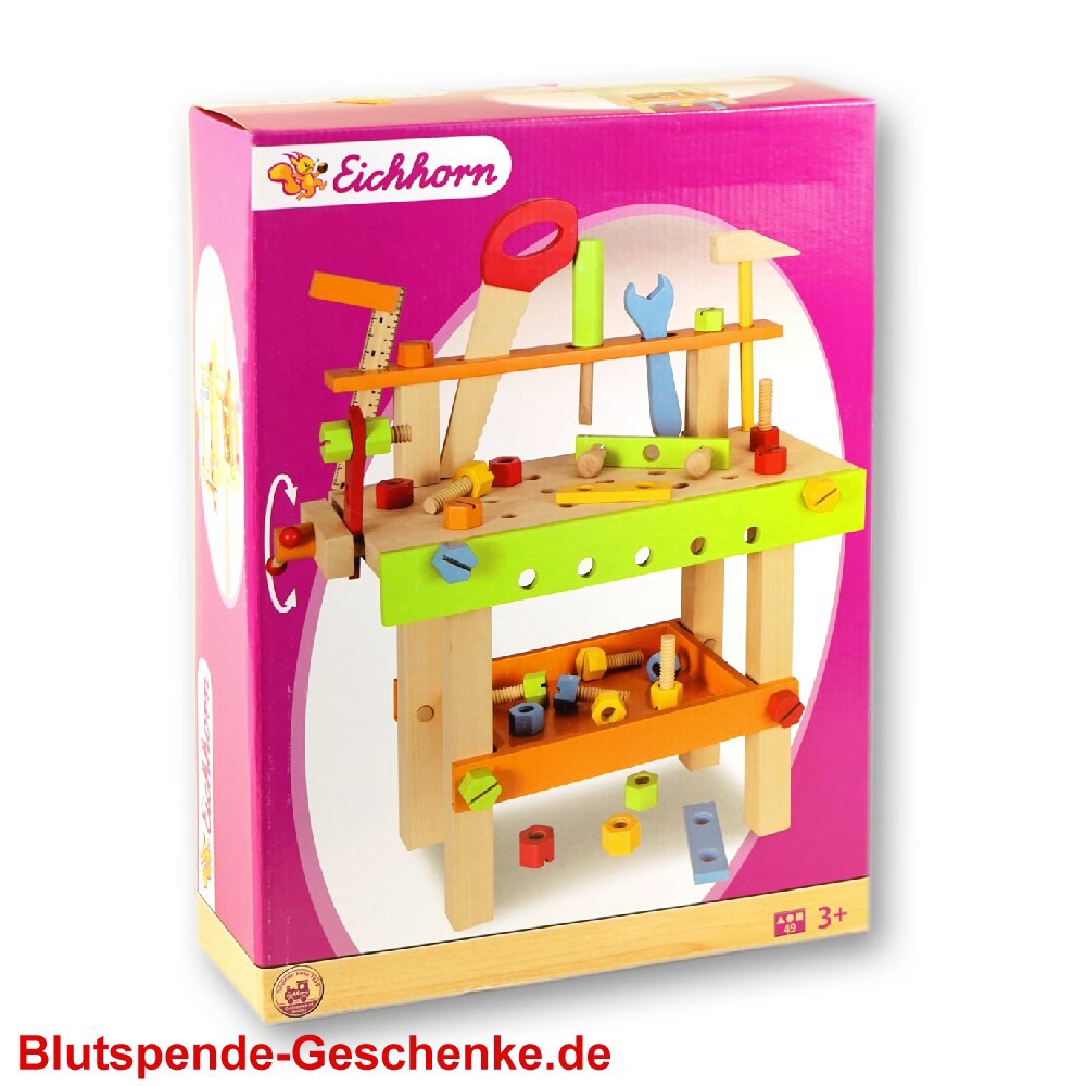 TreuePr&auml;sent Holz-Werkbank