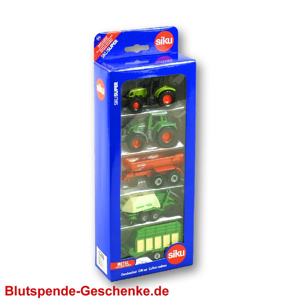 TreuePr&auml;sent Geschenkset Landwirtschaftsfahrzeuge
