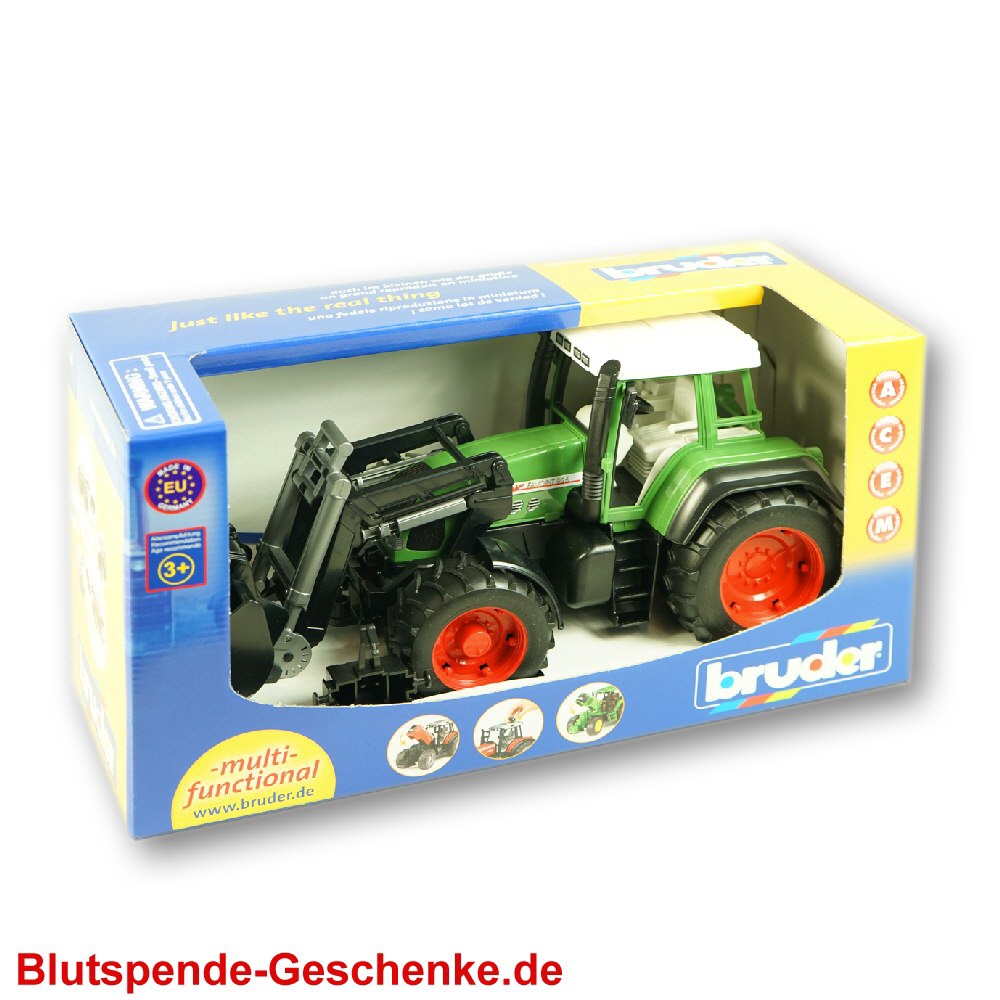 TreuePr&auml;sent Traktor mit Schaufel