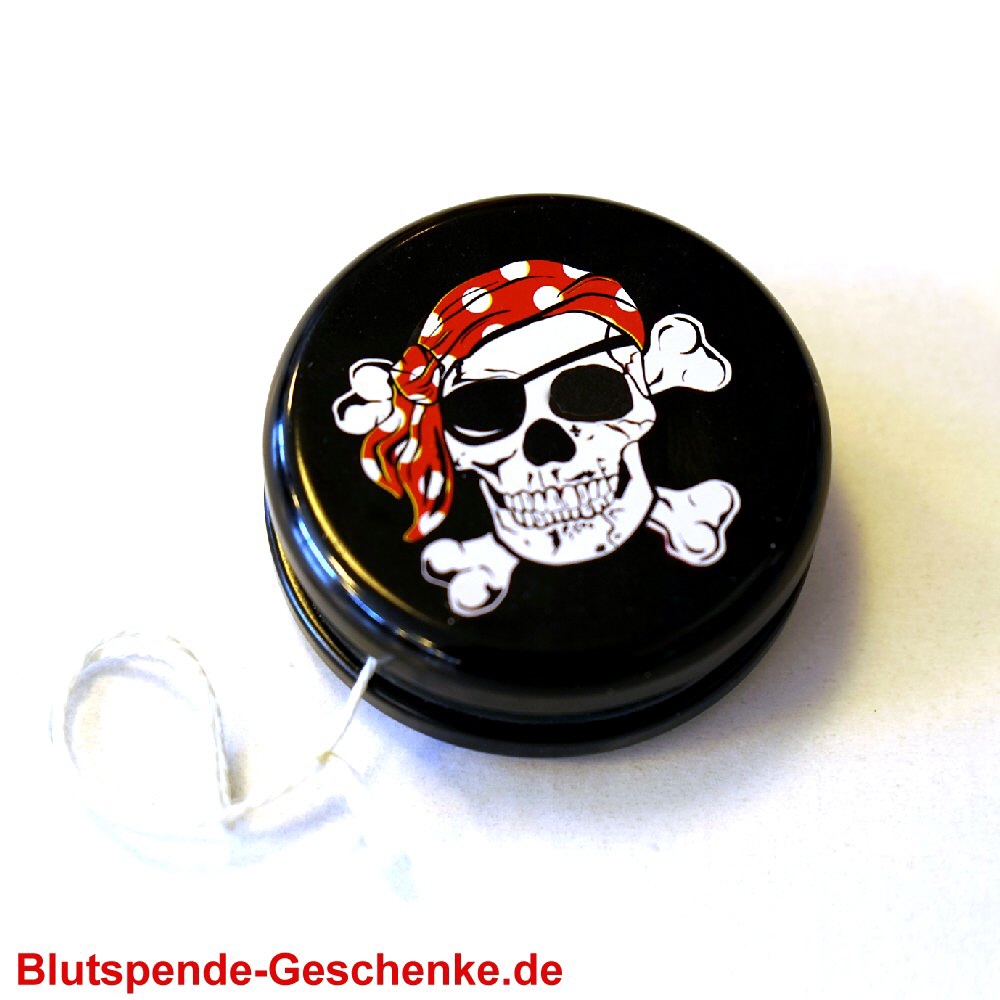 TreuePr&auml;sent Metall-Jojo Pirat