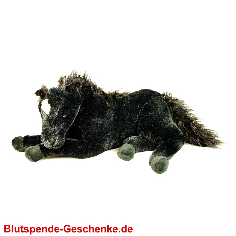 TreuePr&auml;sent Pl&uuml;sch-Pony liegend 52 cm