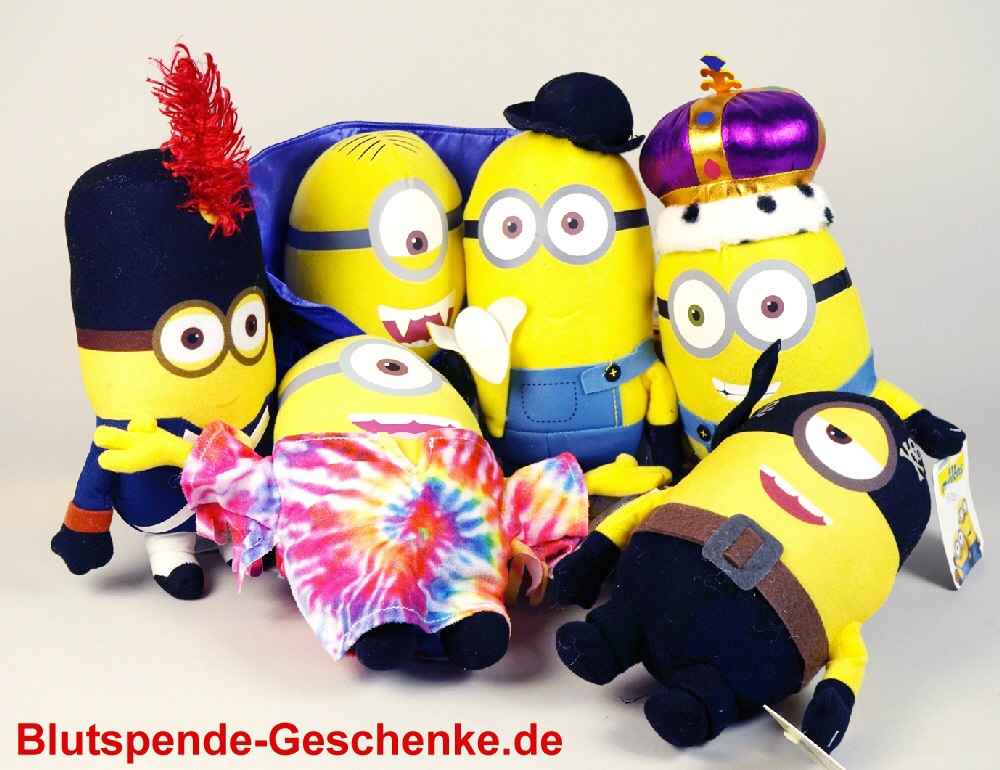 TreuePr&auml;sent New Minions Movies Pl&uuml;schfiguren