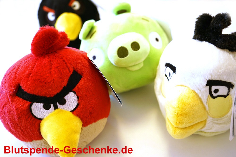 TreuePr&auml;sent Angry Birds Pl&uuml;schfiguren