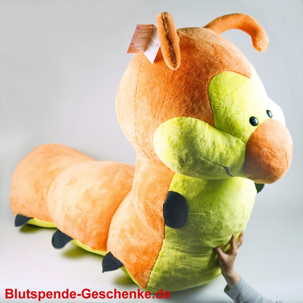 TreuePr&auml;sent Pl&uuml;sch-Raupe 80 cm