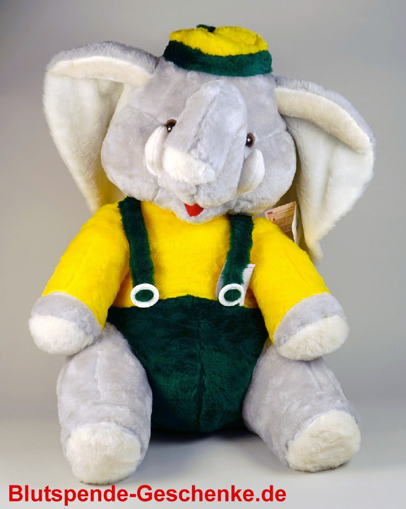 TreuePr&auml;sent Pl&uuml;sch-Elefant 60 cm