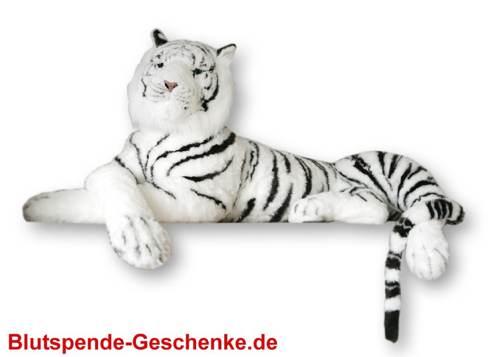 TreuePr&auml;sent Wei&szlig;er Super-Tiger 220 cm