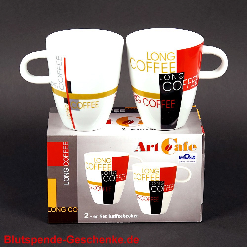 Blutspendegeschenk Kaffeetassen