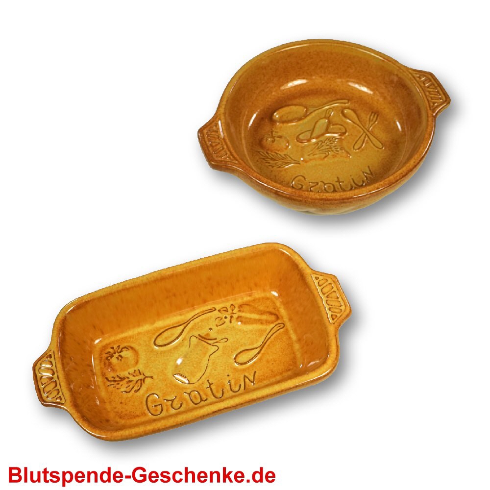 Blutspendegeschenk Auflaufform