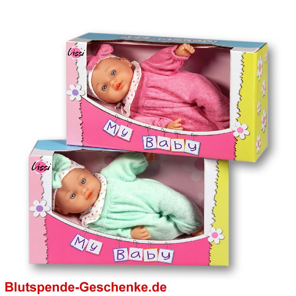 Blutspendegeschenk Babypuppe