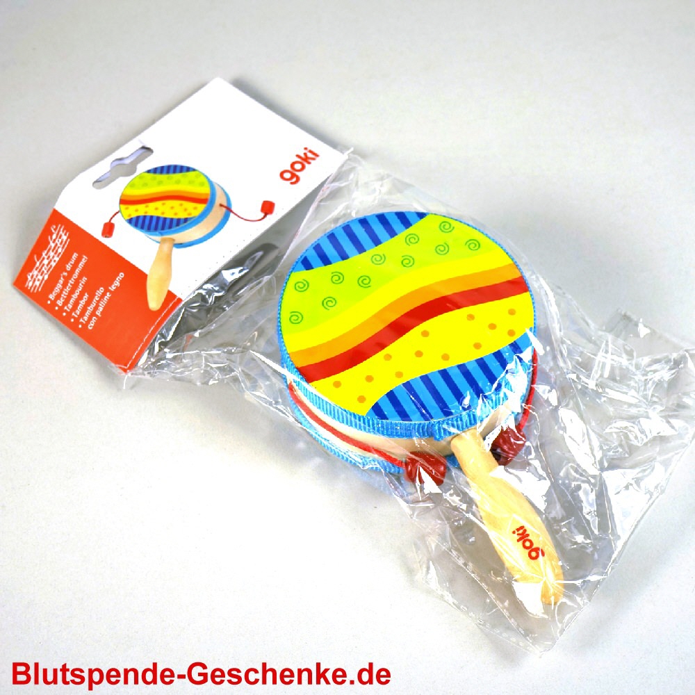 Blutspendegeschenk Bettler-Trommel