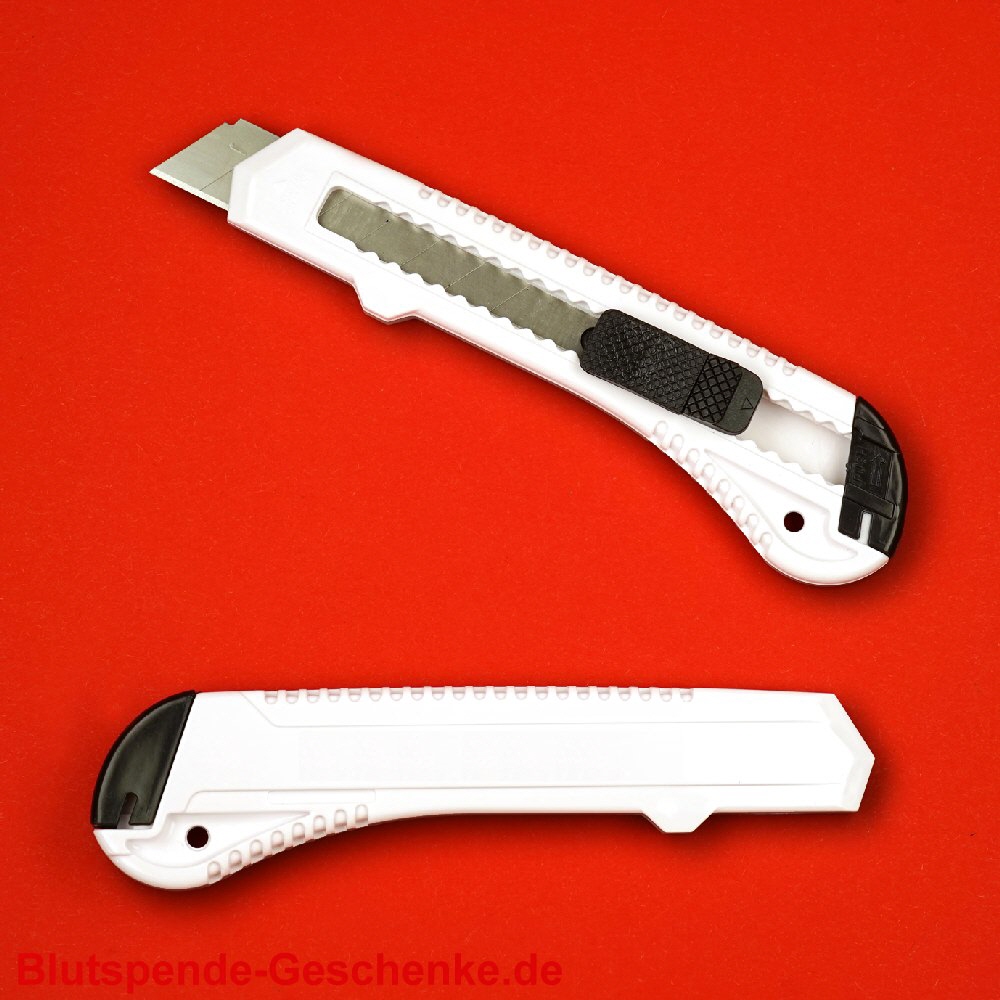 Werbemittel bedruckte Teppich-Cuttermesser