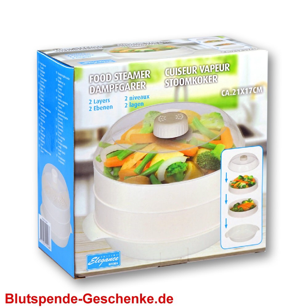 Blutspendegeschenk Dampfgarer