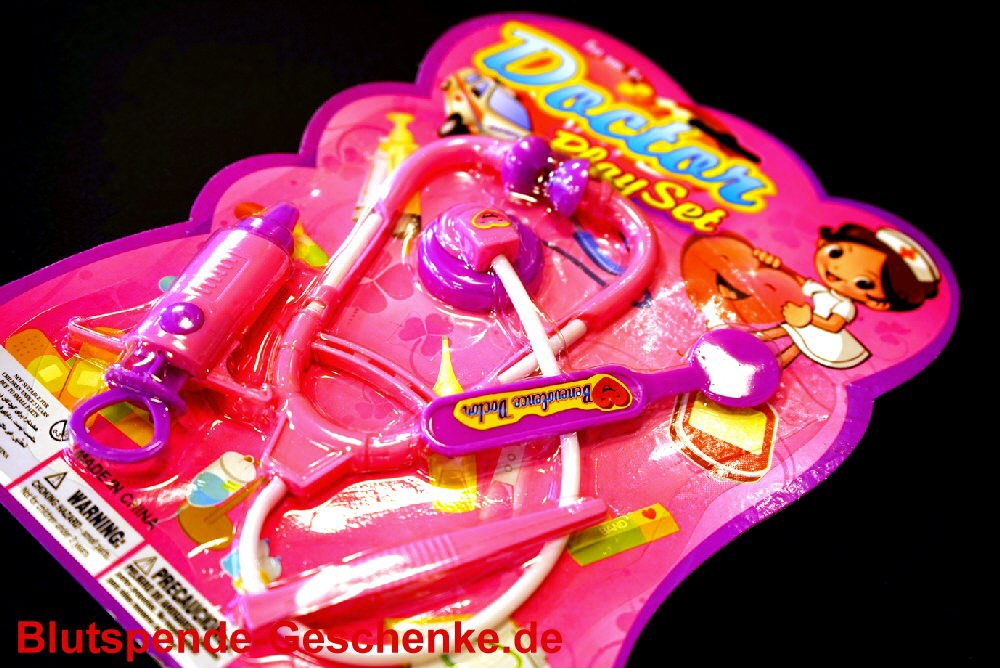 Blutspendegeschenk Doktor-Set