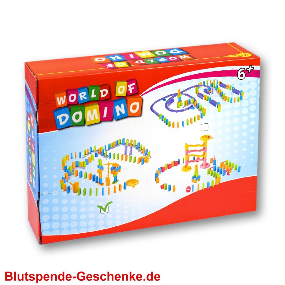 Blutspendegeschenk Dominospiel