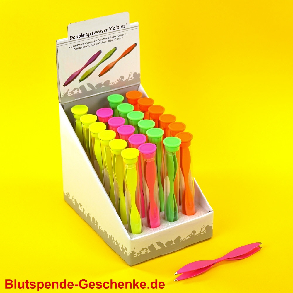 Blutspendegeschenk Doppelpinzetten