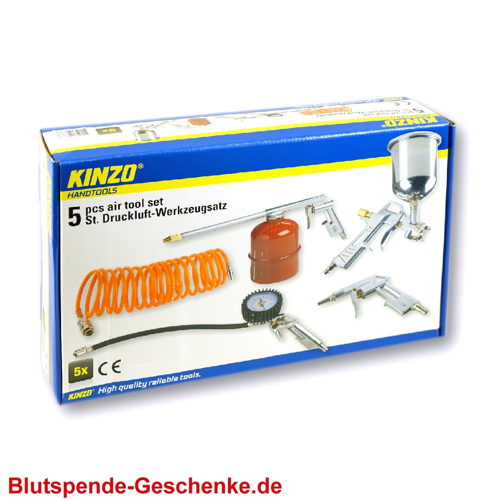 Blutspendegeschenk Druckluft-Werkzeugsatz