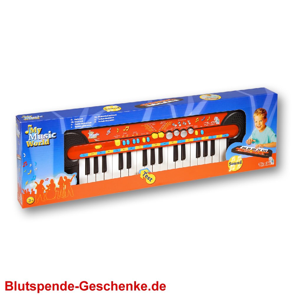 Blutspendegeschenk Keyboard