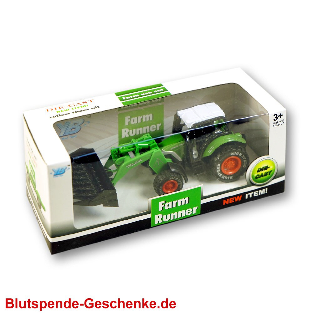 Blutspendegeschenk Farm-Runner