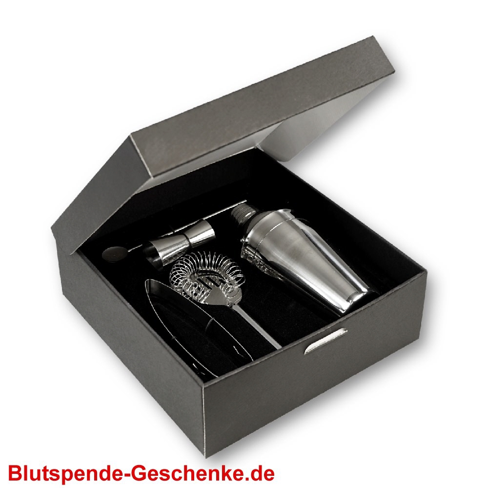 Blutspendegeschenk Geschenkset Cocktails