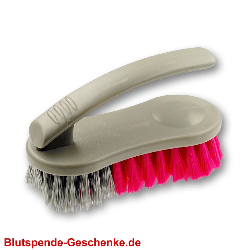 Blutspendegeschenk Farbige Handbürste