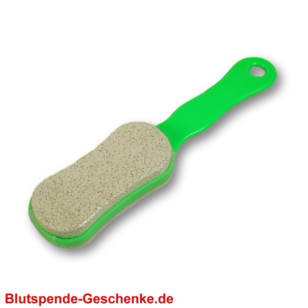 Blutspendegeschenk Hornhauthobel